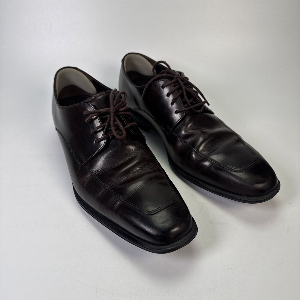 Cole Haan Men’s Dress Shoes Size 10M Brown Leather Air Sole Lace Up